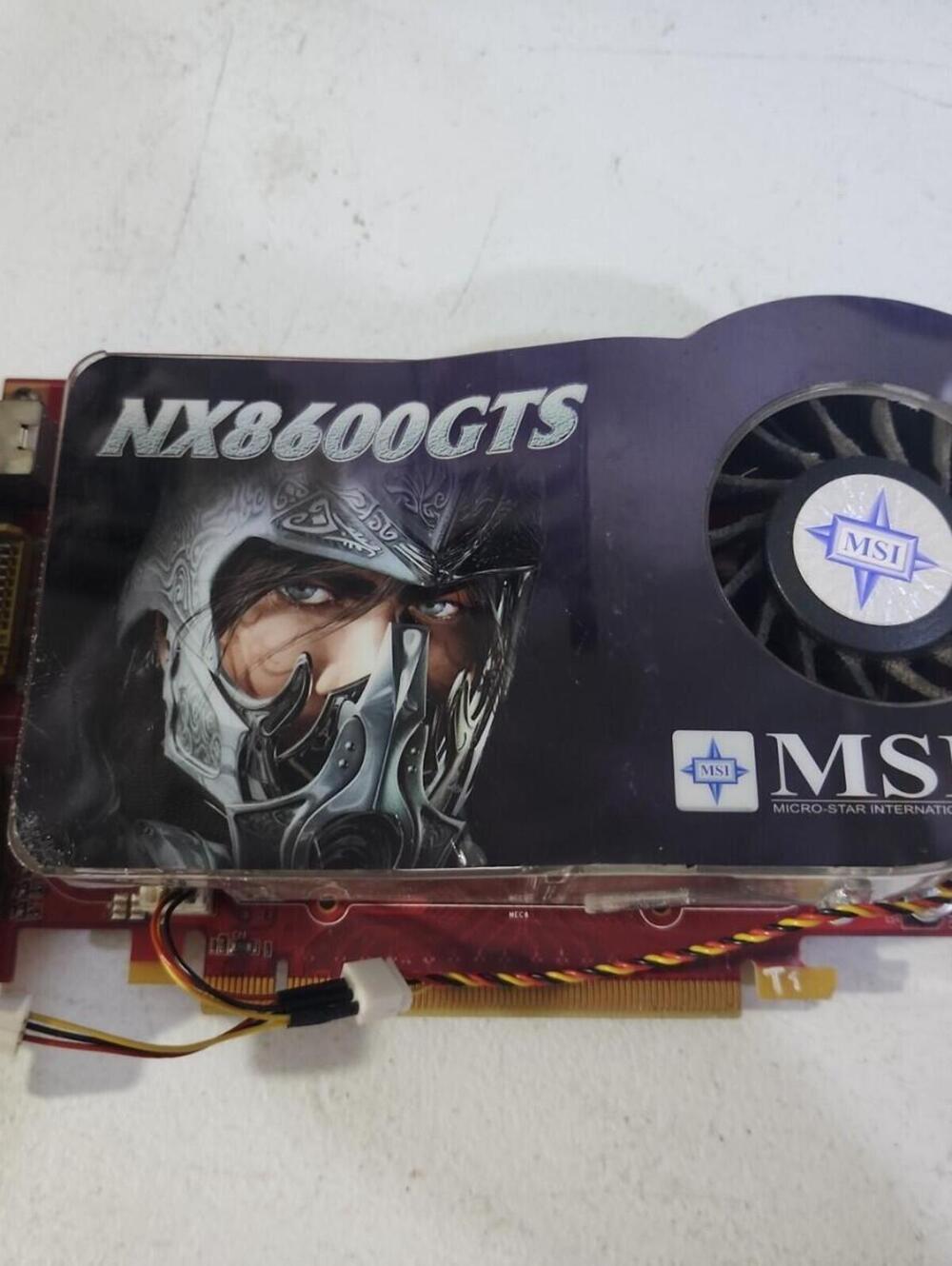 MSI NX8600GTS Geforce 8600 GTS 256 MB GDDR3